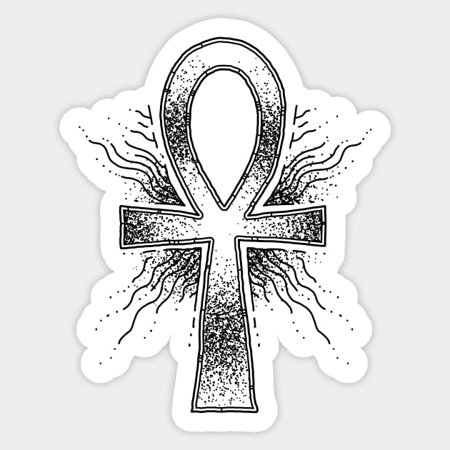 Ankh Sticker by OsFrontis